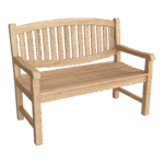 Anderson Teak - Kingston 2-Seater Bench - Image 2