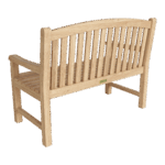 Anderson Teak - Chelsea 2-Seater Bench - Image 2