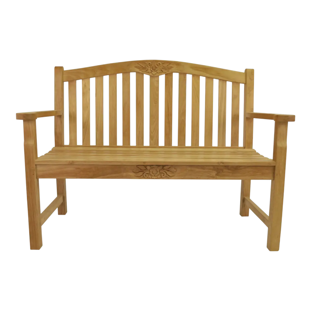 Anderson Teak - 50" Round Rose Bench - Image 1