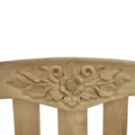 Anderson Teak - 50" Round Rose Bench - Image 4