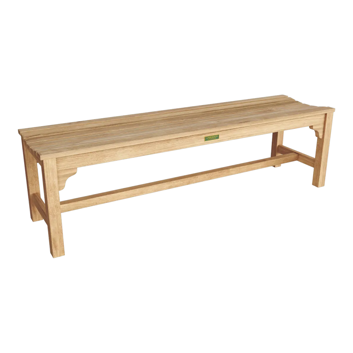 Anderson Teak - Hampton 3-Seater Backless Bench - Image 1