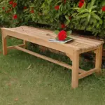 Anderson Teak - Hampton 3-Seater Backless Bench - Image 2