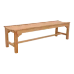 Anderson Teak - Hampton 3-Seater Backless Bench - Image 5
