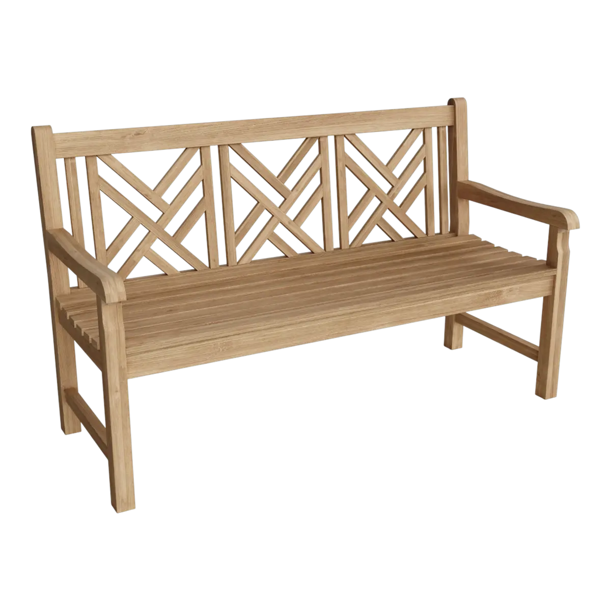 Anderson Teak - Vilano 3-Seater Bench - Image 1