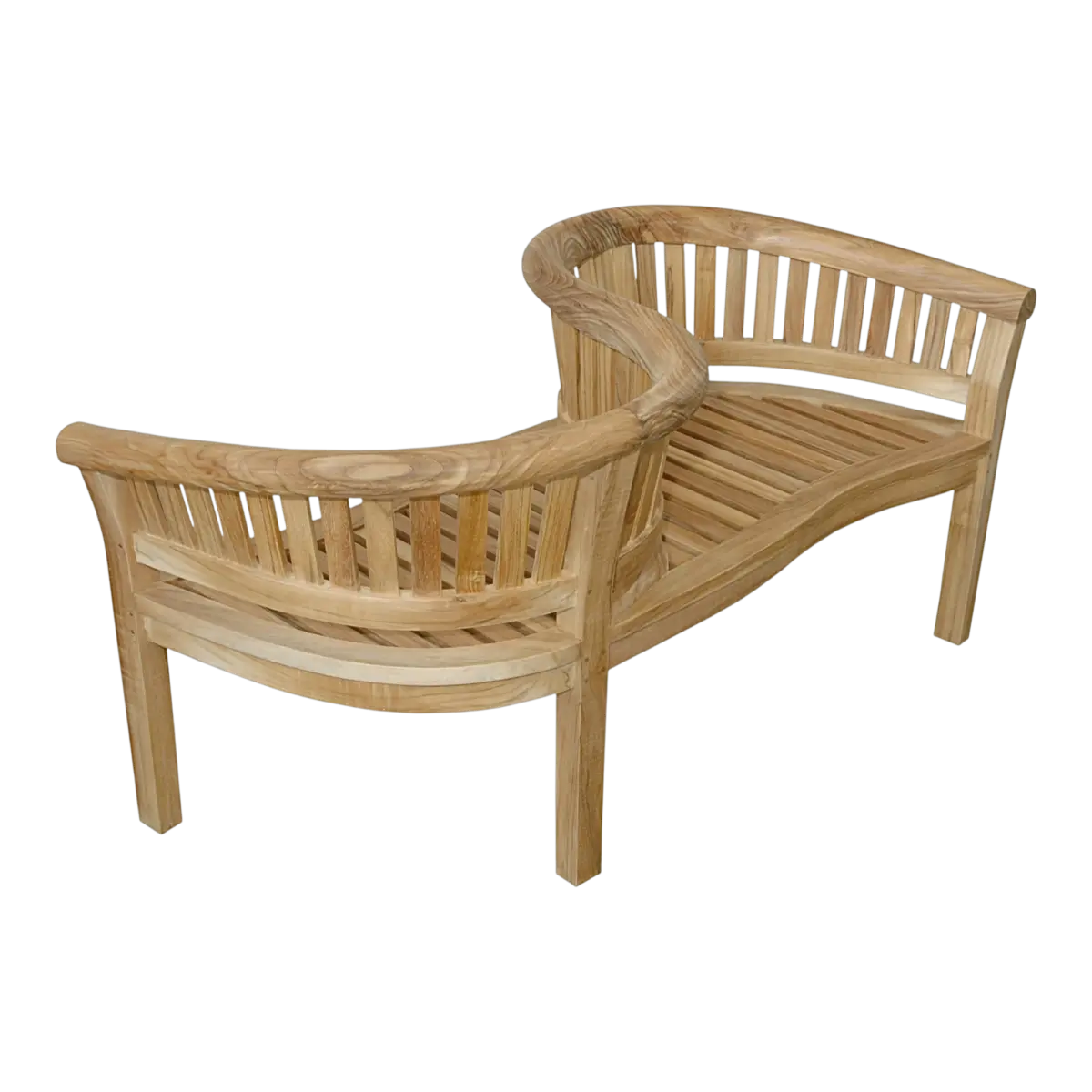 Anderson Teak - Curve Love Seat 59"W 28"D 32"H - Image 1