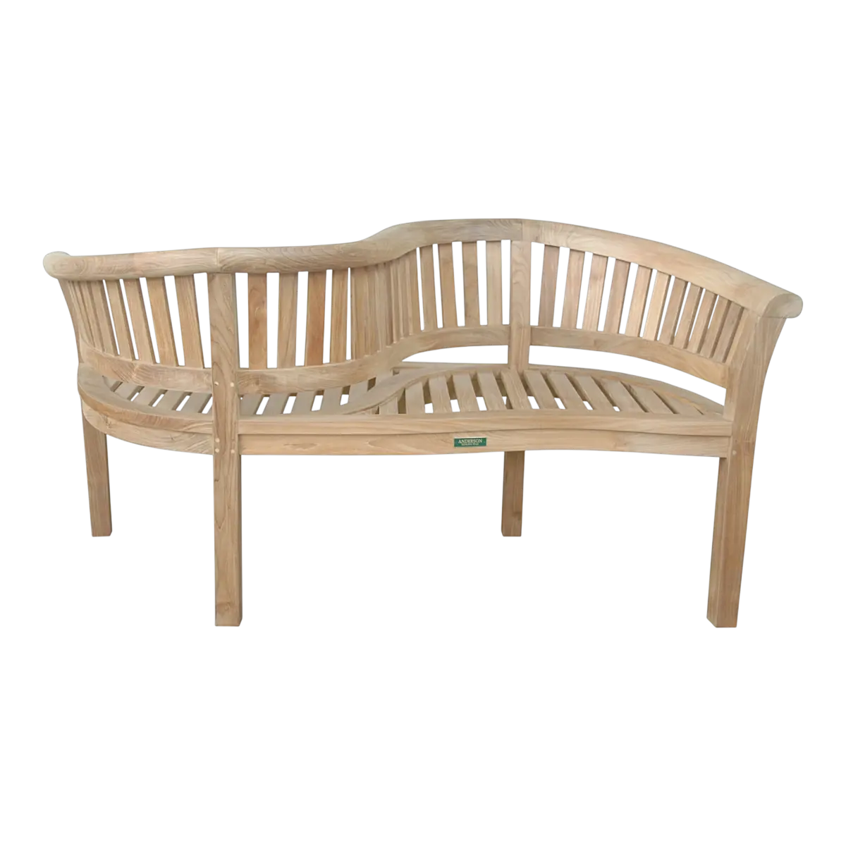 Anderson Teak - Curve Love Seat 59"W 28"D 32"H - Image 2