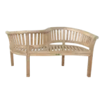 Anderson Teak - Curve Love Seat 59"W 28"D 32"H - Image 2