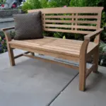 Anderson Teak - Sakura 2-seater Bench - Image 5