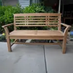 Anderson Teak - Sakura 2-seater Bench - Image 6