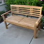 Anderson Teak - Sakura 2-seater Bench - Image 8
