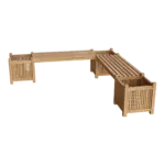 Anderson Teak - Planter Bench (2 bench + 3 planter box) - Image 2