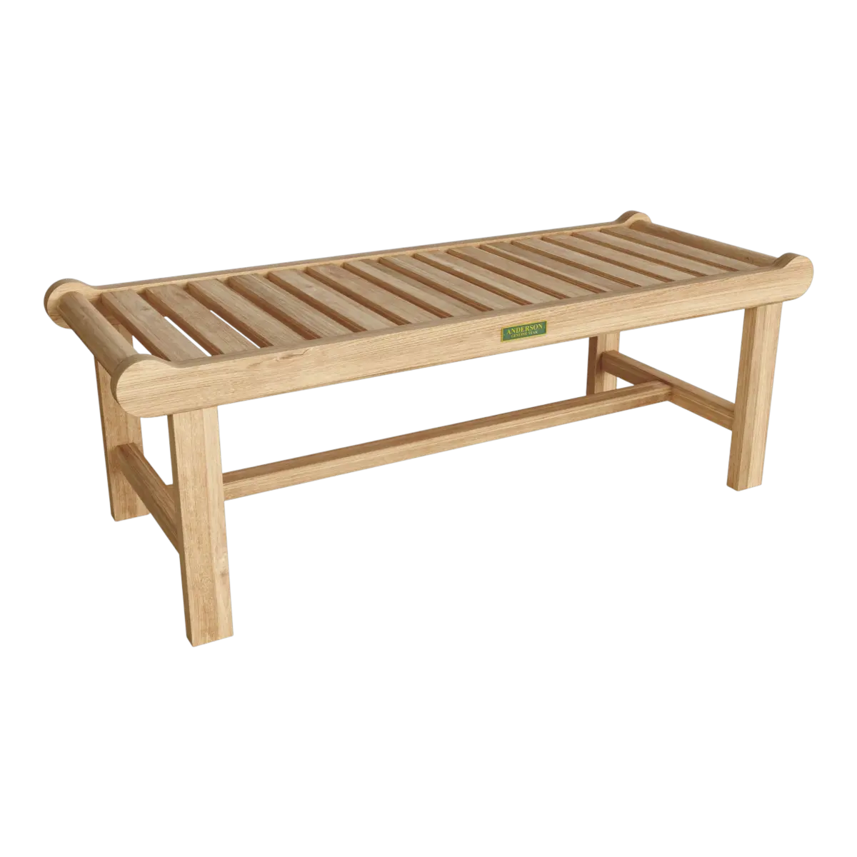 Anderson Teak - Cambridge 2-Seater Backless Bench - Image 3