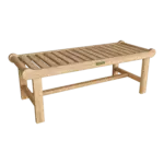 Anderson Teak - Cambridge 2-Seater Backless Bench - Image 3