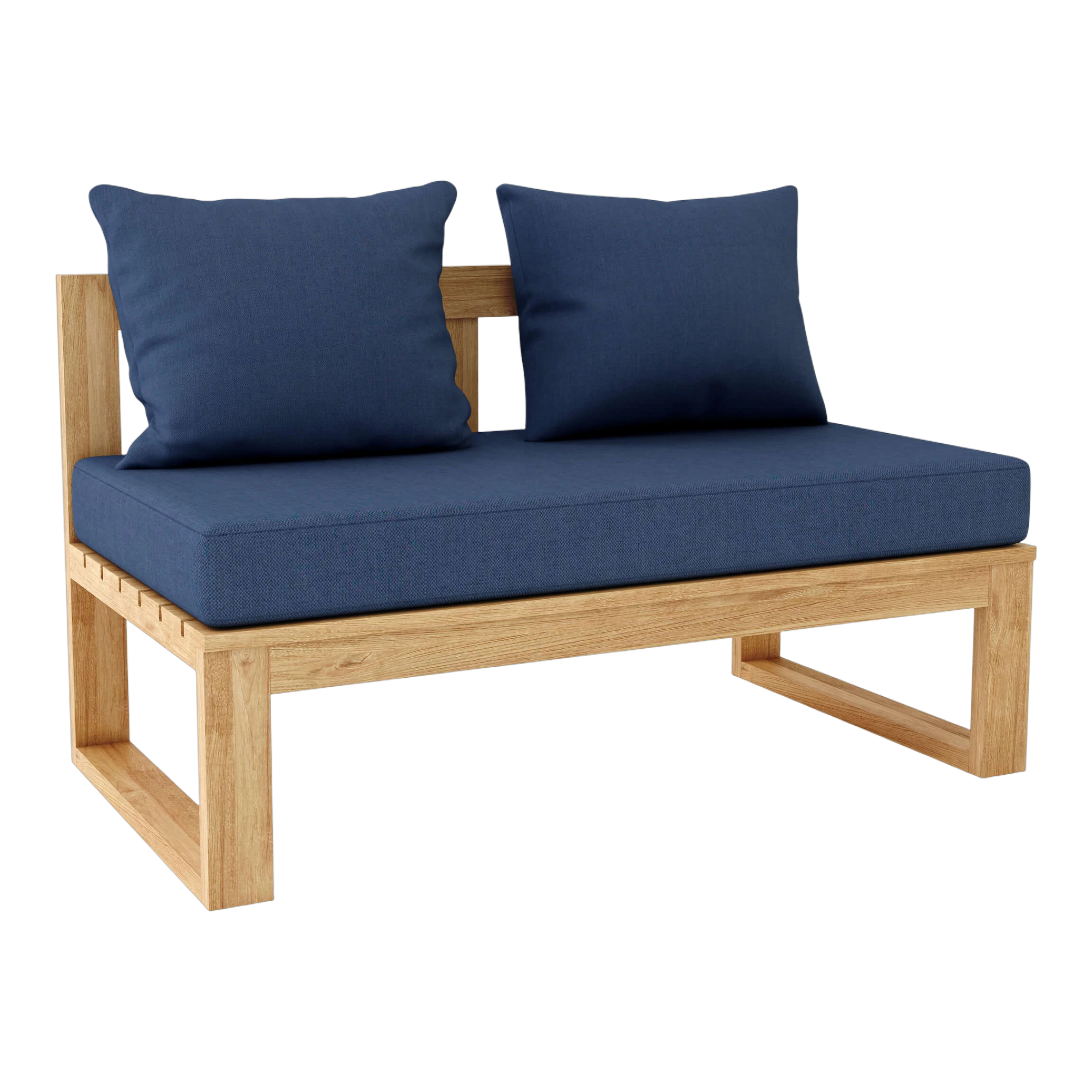 BH-808S_CANVAS_NAVY_1 Anderson Teak - Straight Modular Deep Seating - Image 6