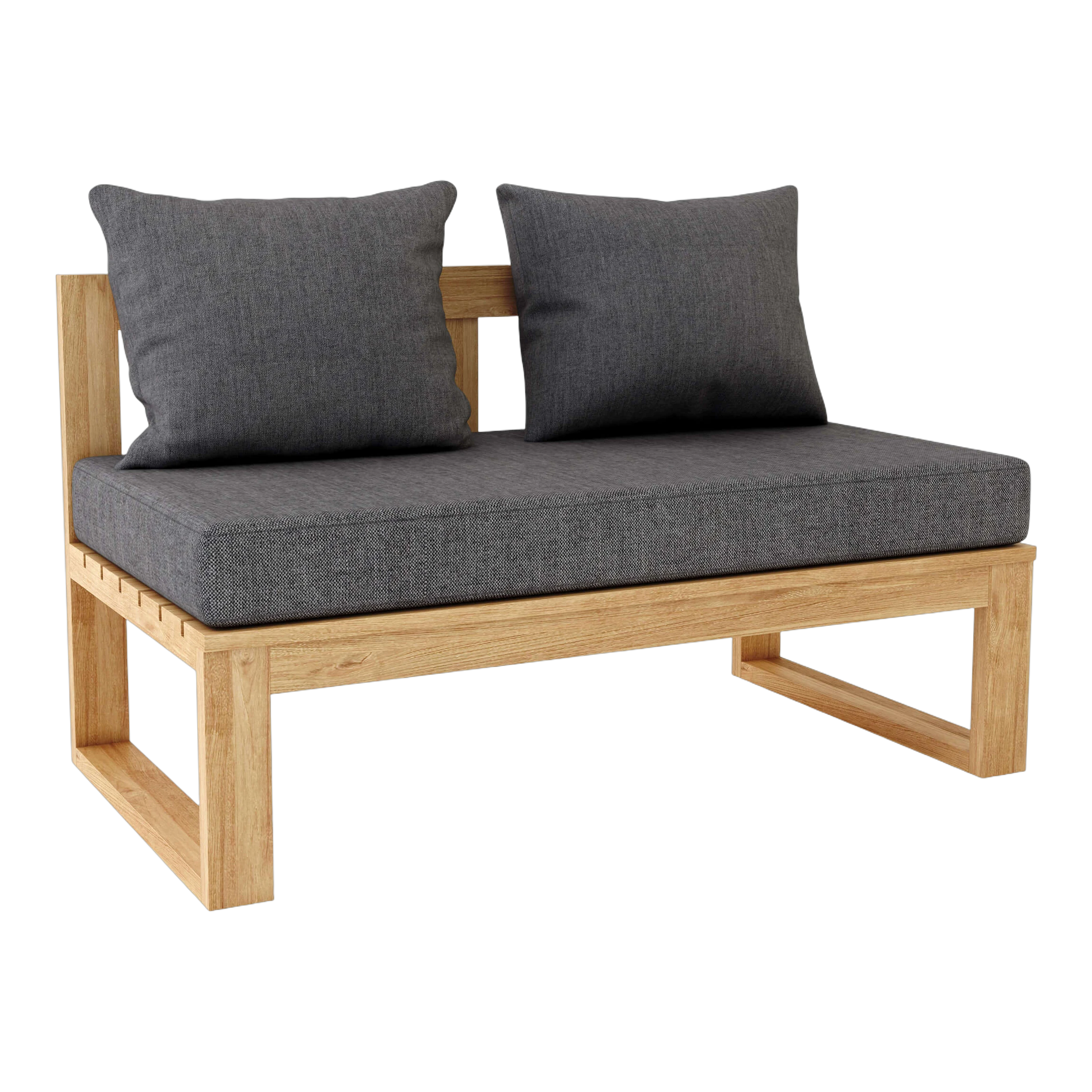 BH-808S_CAST_CHARCOAL_1 Anderson Teak - Straight Modular Deep Seating - Image 4