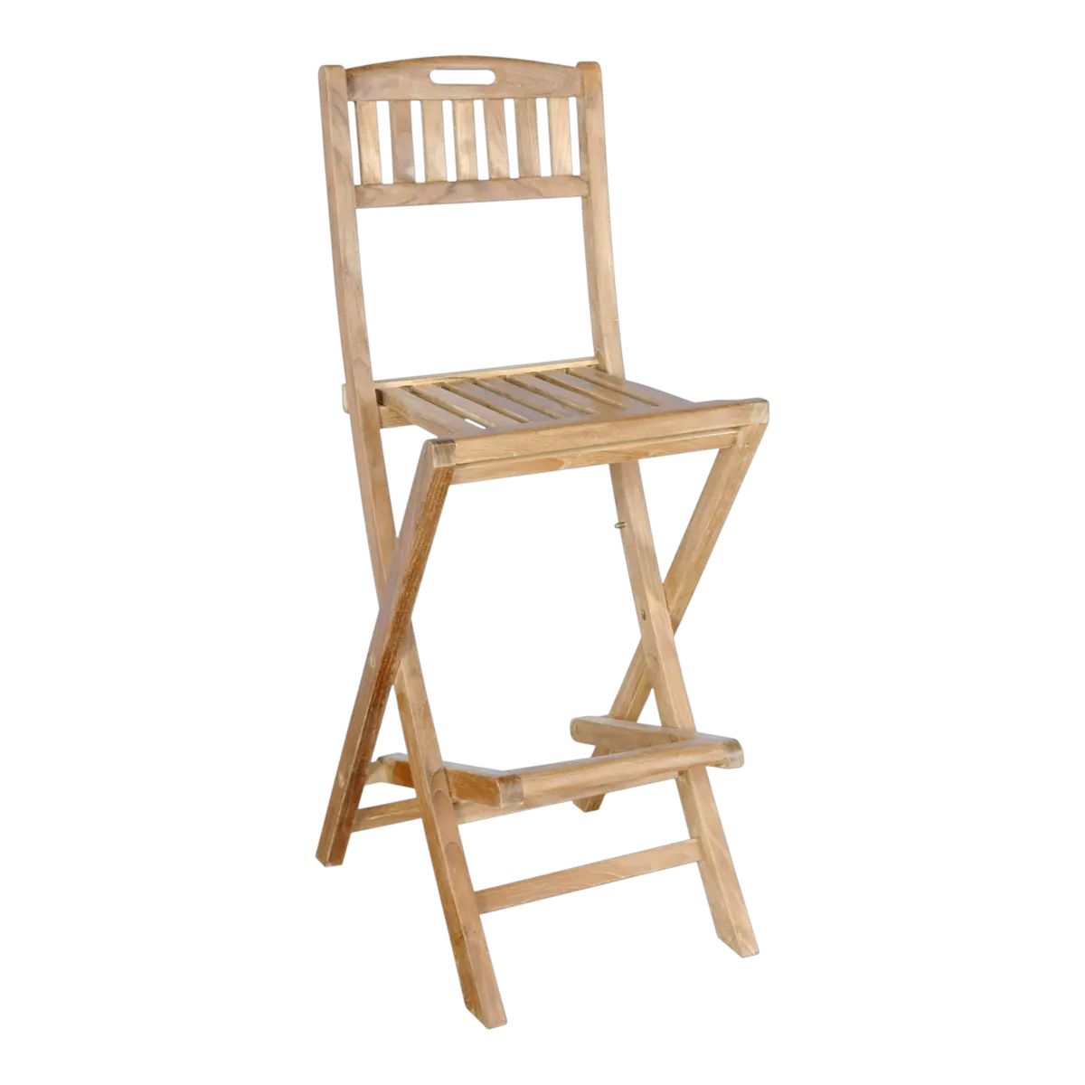 Anderson Teak - Altavista Folding Bar Chair - Image 1