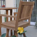 Anderson Teak - Rialto Swivel Bar Armhair - Image 4