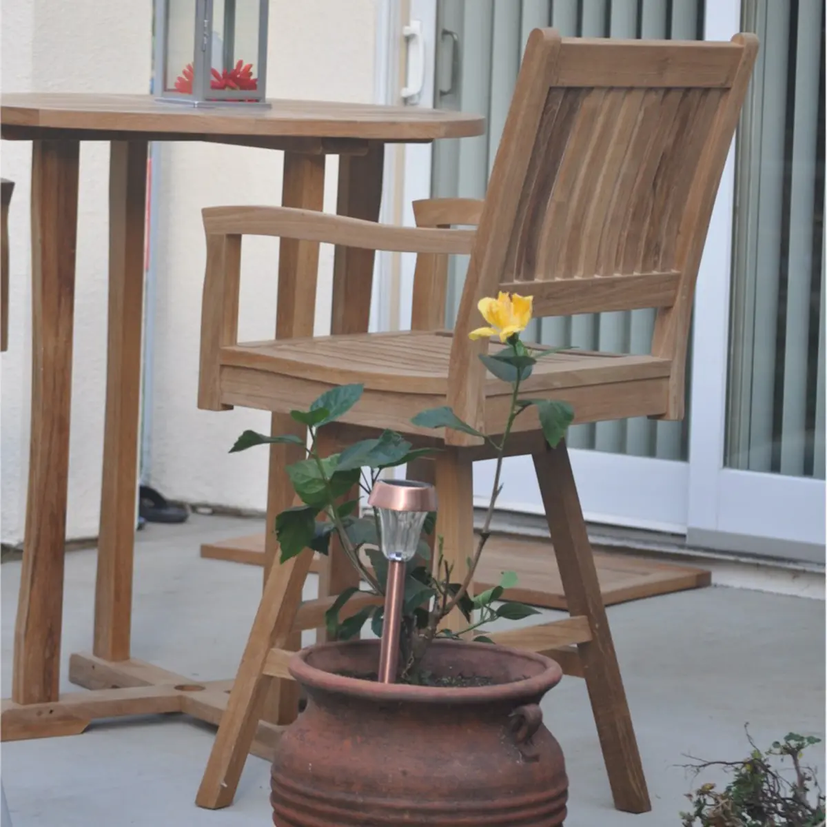 Anderson Teak - Rialto Swivel Bar Armhair - Image 6