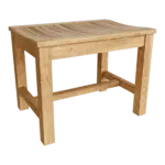 Anderson Teak - 24" Casablanca Backless Chair - Image 2