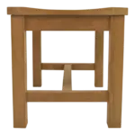 Anderson Teak - 24" Casablanca Backless Chair - Image 4