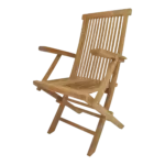 Anderson Teak - Classic Folding Armchair (sell & price per 2 chairs only) - Image 3