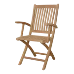 Anderson Teak - Tropico Folding Armchair (sell & price per 2 chairs only)