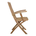 Anderson Teak - Tropico Folding Armchair (sell & price per 2 chairs only) - Image 3