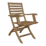 Anderson Teak - Andrew Folding Armchair (sell & price per 2 chairs only) - Image 2