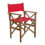 Anderson Teak - Director Folding Armchair w/ Canvas (sold as a pair) - Image 3