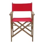 Anderson Teak - Director Folding Armchair w/ Canvas (sold as a pair) - Image 2