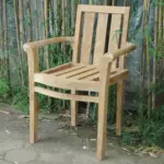 Anderson Teak - Classic Stackable Armchair (Fully Built & 4 pcs in a box) - Image 3
