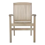 Anderson Teak - Sahara Stackable Dining Armchair - Image 2