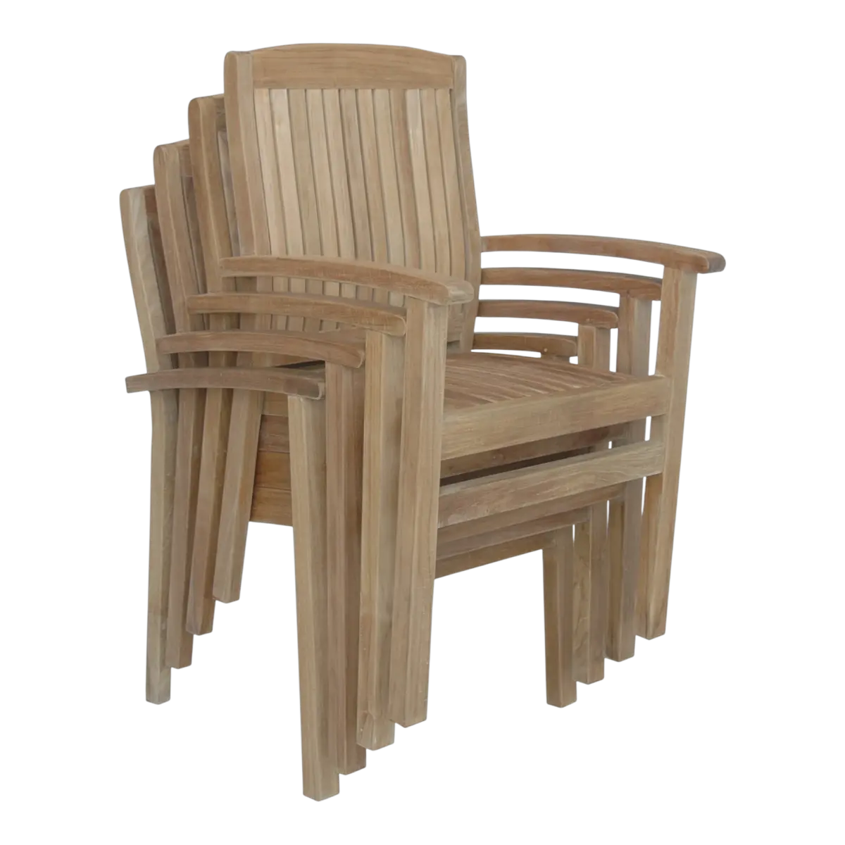 Anderson Teak - Sahara Stackable Dining Armchair - Image 3