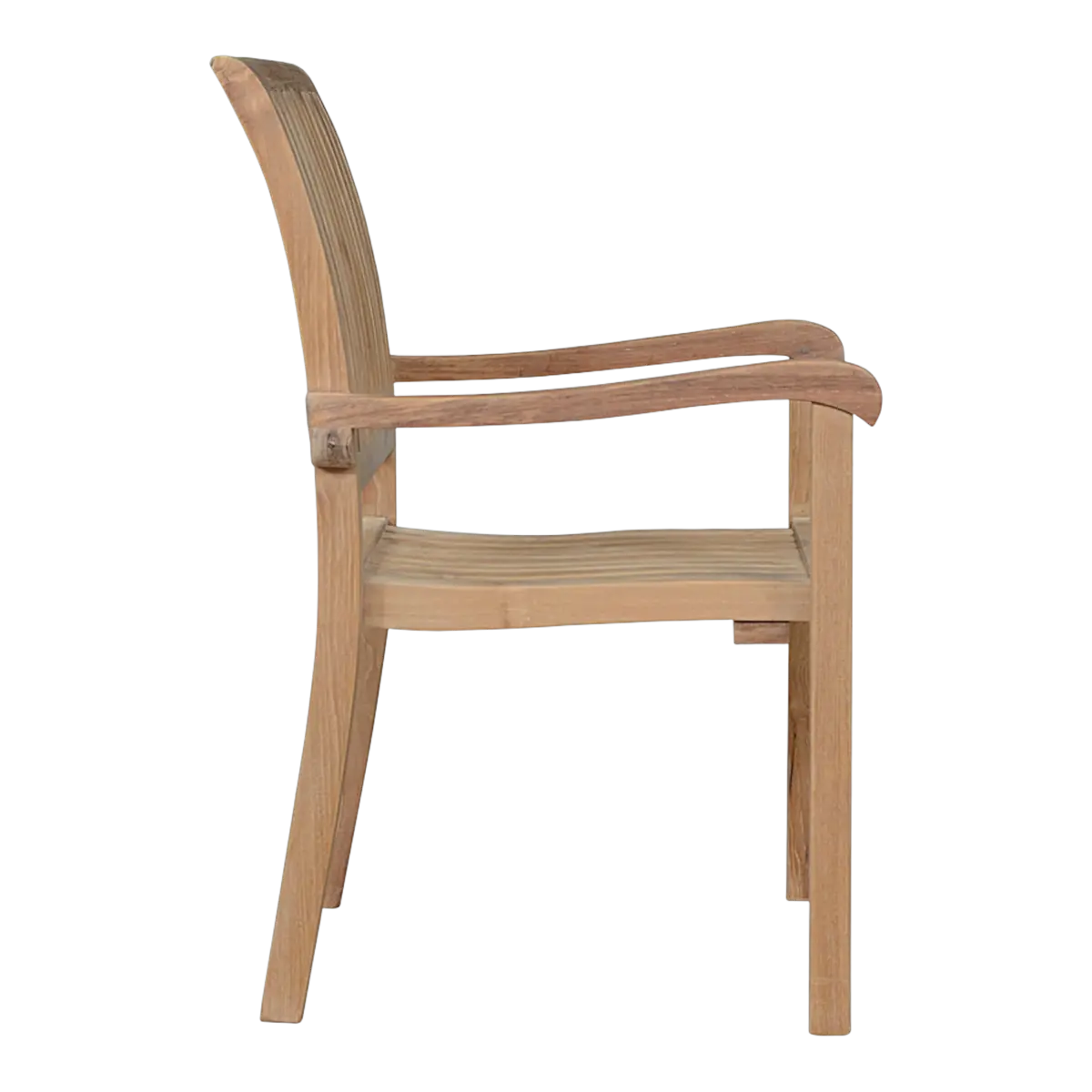 Anderson Teak - Aspen Stackable Armchair (Fully Built & 4 pcs in a box) - Image 5