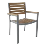 Anderson Teak - Seville Stackable Armchair (sold as 4 Chair/box)