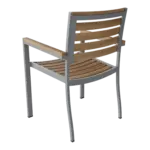 Anderson Teak - Seville Stackable Armchair (sold as 4 Chair/box) - Image 2