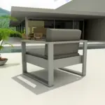 Anderson Teak - Lucca Armchair - Image 5