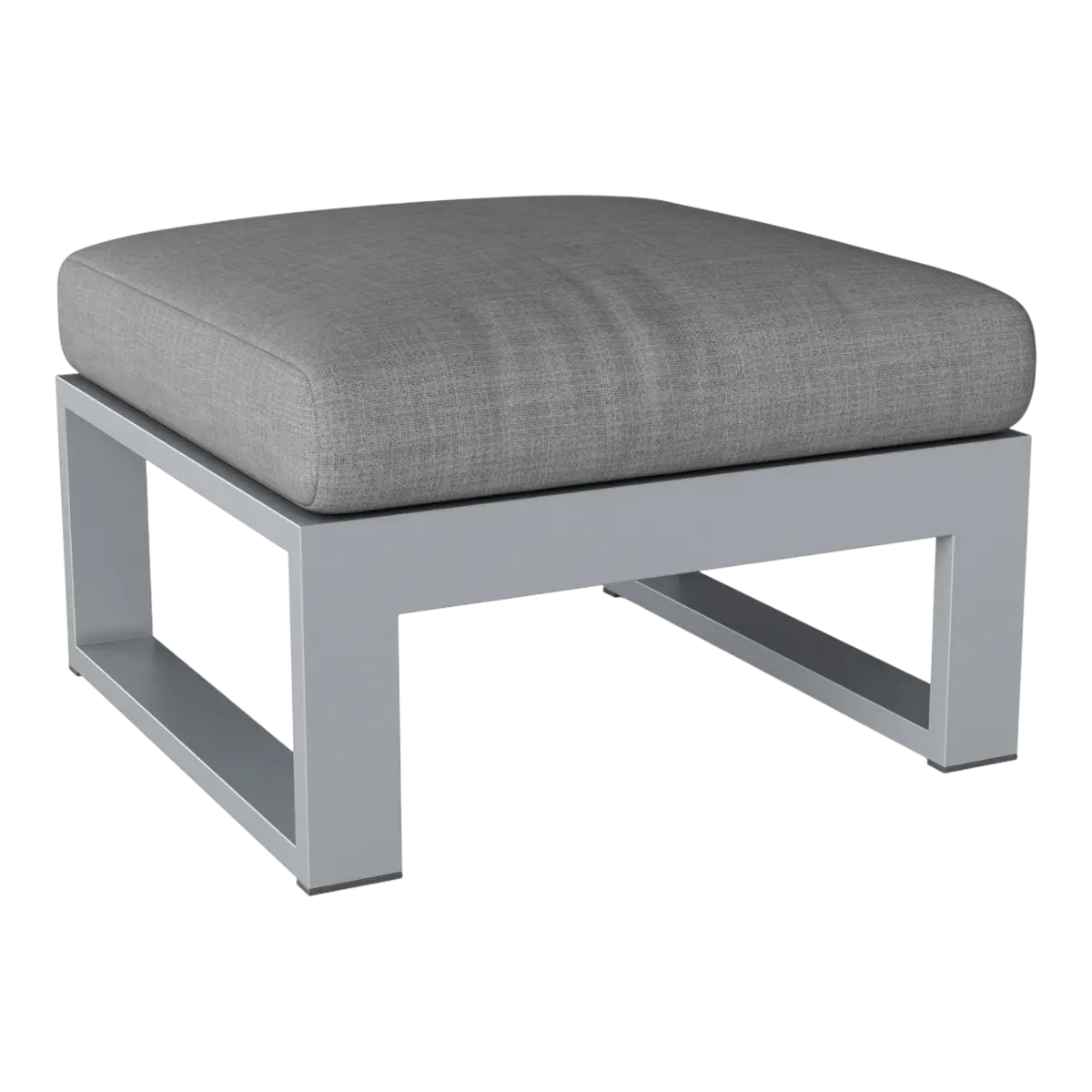 Lucca Aluminum Patio Ottoman