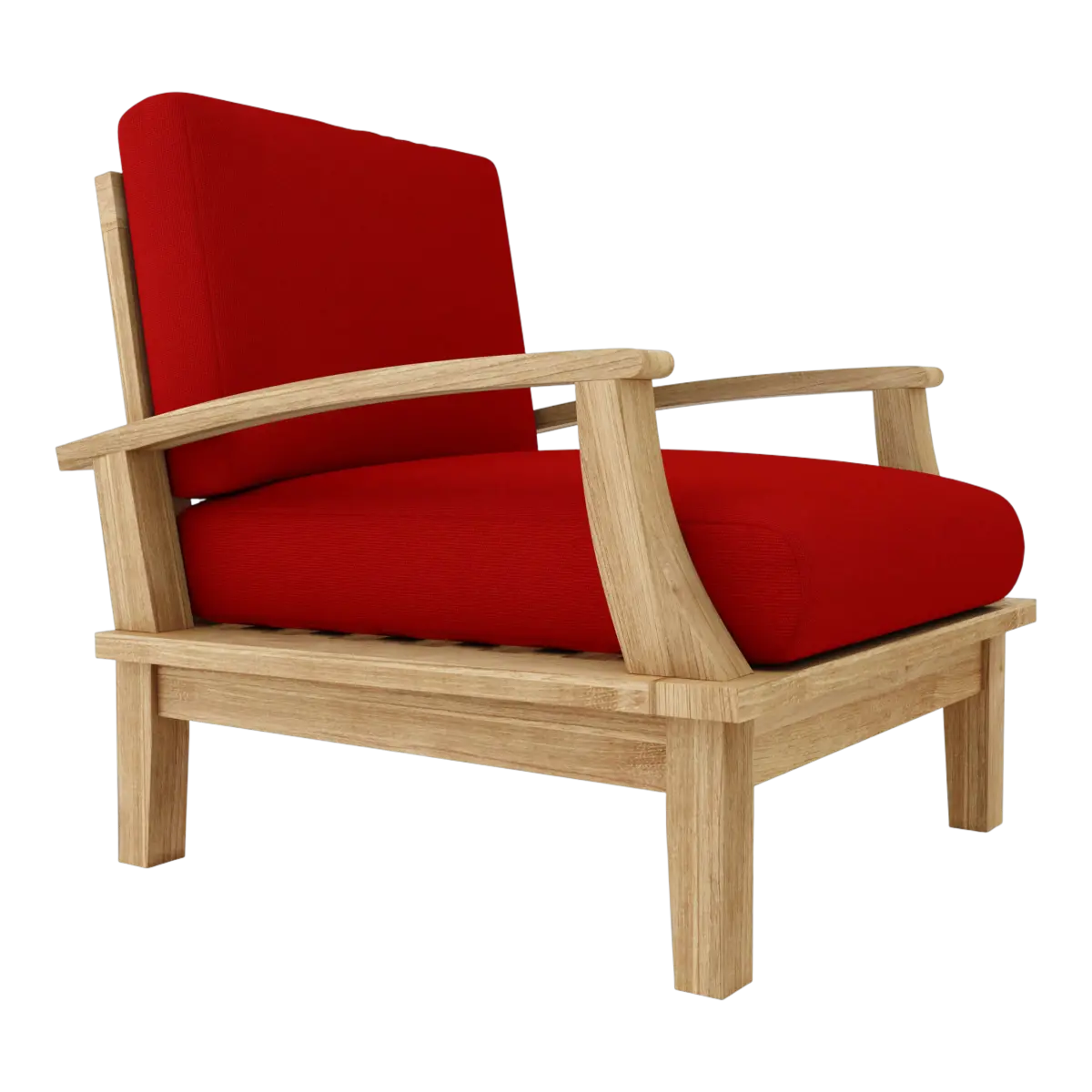 Anderson Teak - Brianna Deep Seating Armchair + Cushion - Image 1