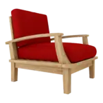 Anderson Teak - Brianna Deep Seating Armchair + Cushion