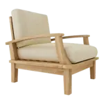 Anderson Teak - Brianna Deep Seating Armchair + Cushion - Image 8