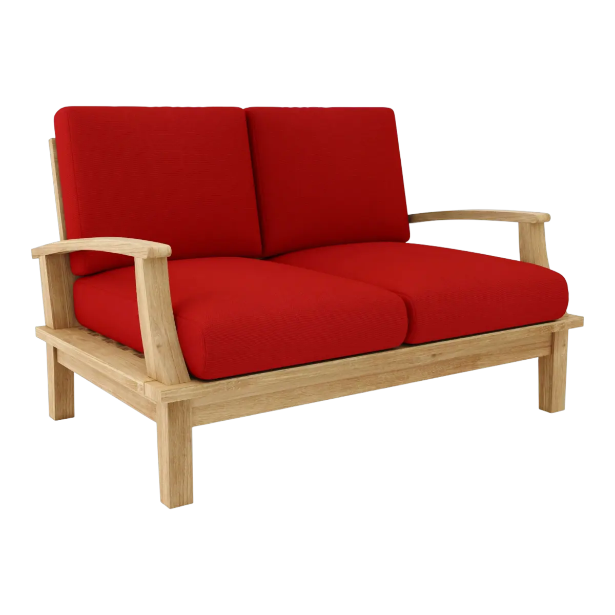 Anderson Teak - Brianna Deep Seating Loveseat + Cushion - Image 1