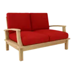 Anderson Teak - Brianna Deep Seating Loveseat + Cushion