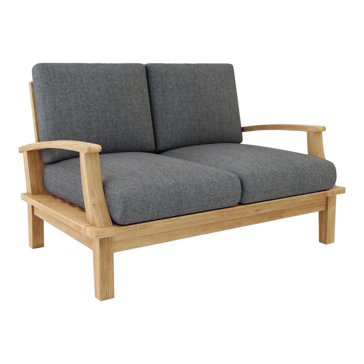 Anderson Teak - Brianna Deep Seating Loveseat + Cushion - Image 7