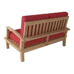 Anderson Teak - Brianna Deep Seating Loveseat + Cushion - Image 2
