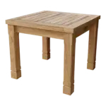 Anderson Teak - SouthBay Square Side Table - Image 2