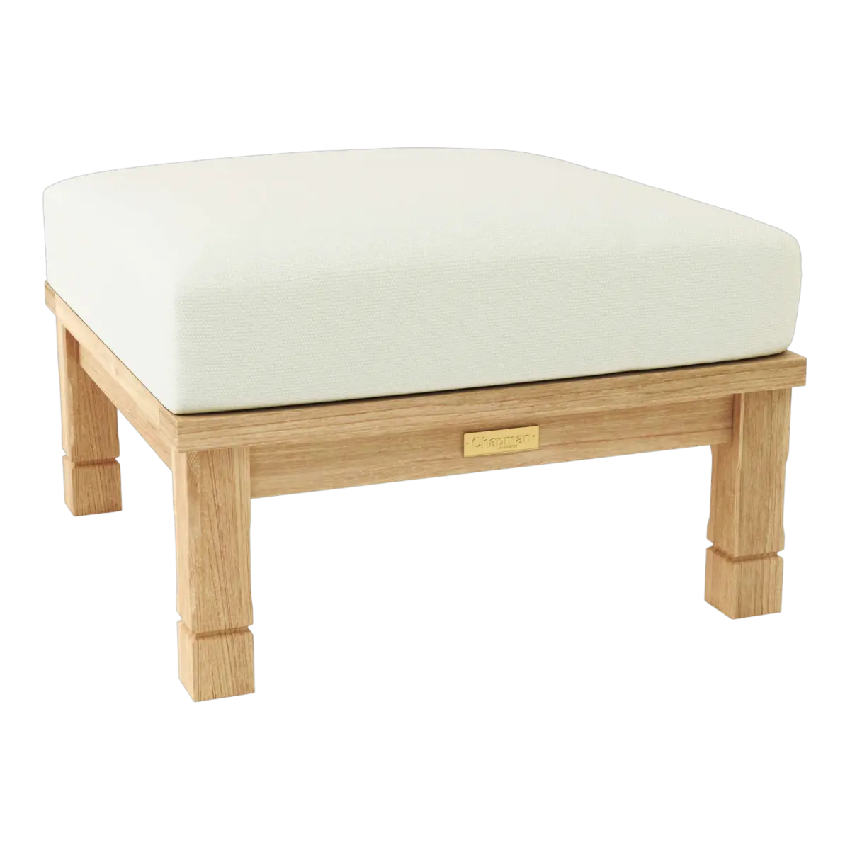 Anderson Teak - SouthBay Deep Seating Ottoman - Image 4