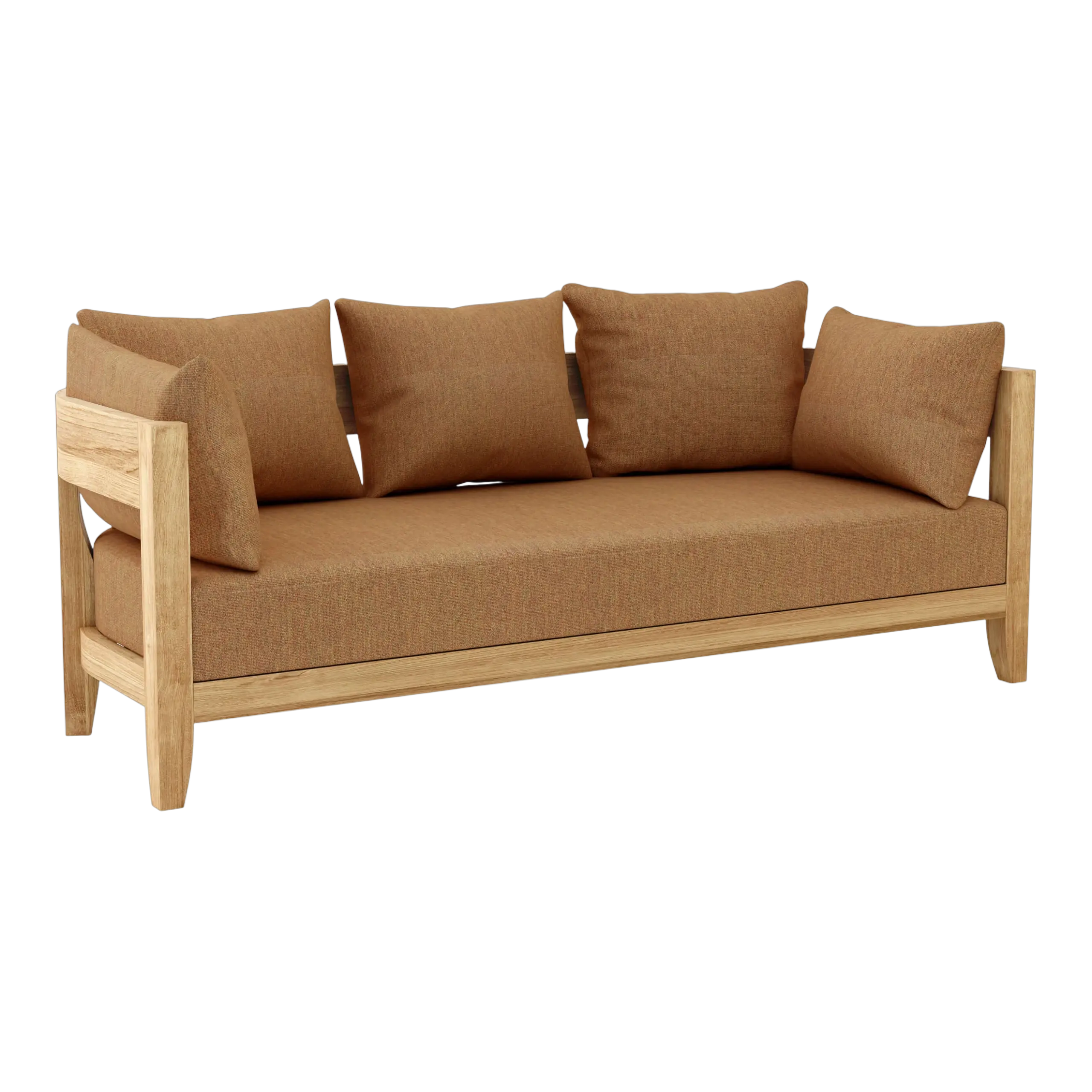 DS-303-CANVAS-TEAK Anderson Teak - Coronado Deep Seating Sofa - Image 6