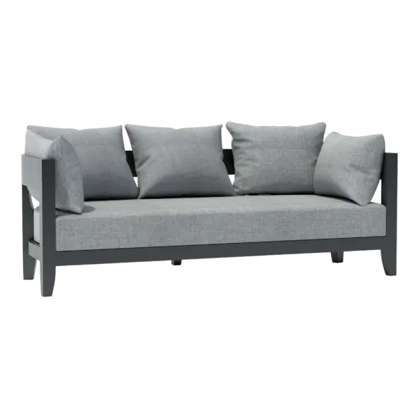 Anderson Teak - Coronado Deep Seating Aluminum Sofa
