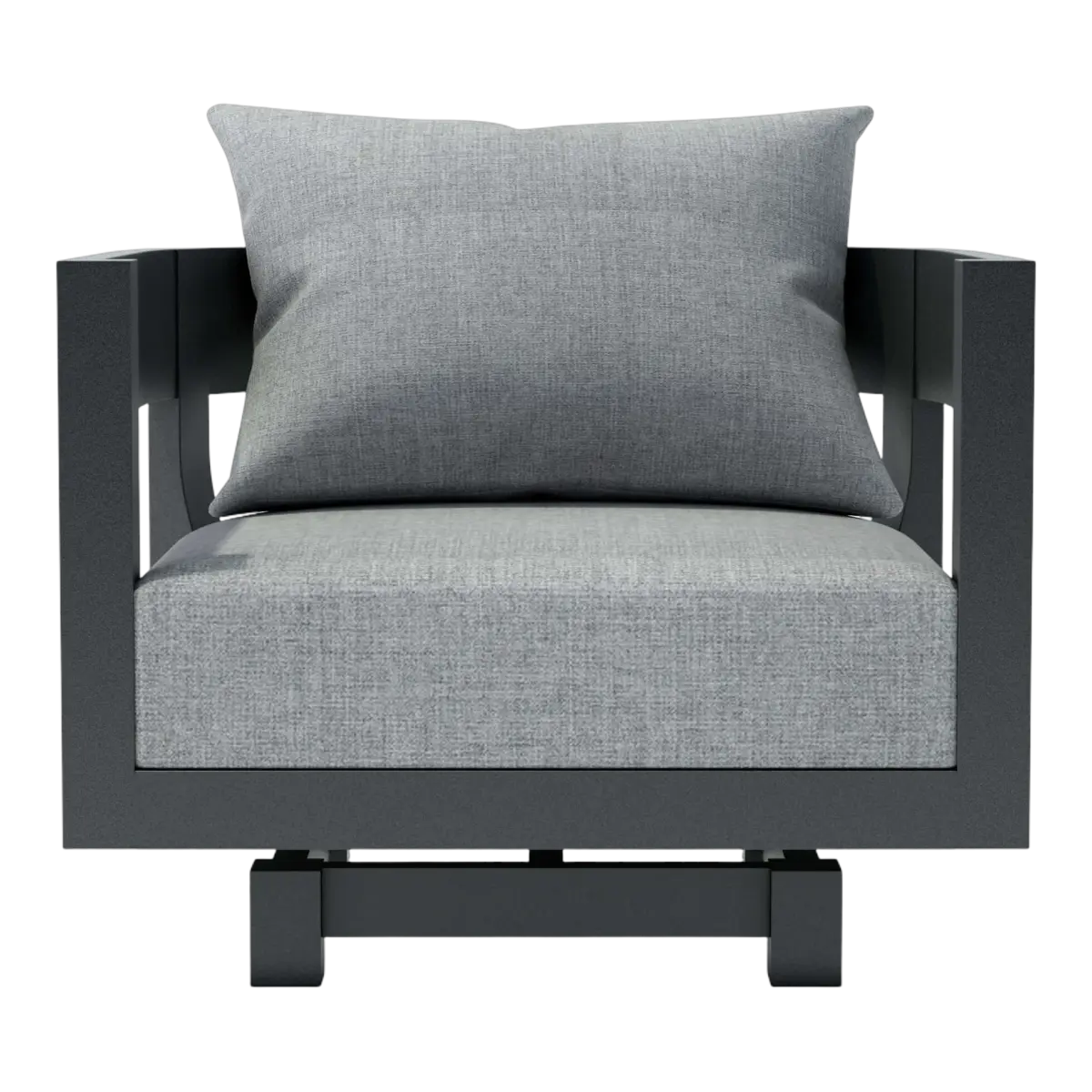 Anderson Teak - Coronado Aluminum Swivel Armchair - Image 2